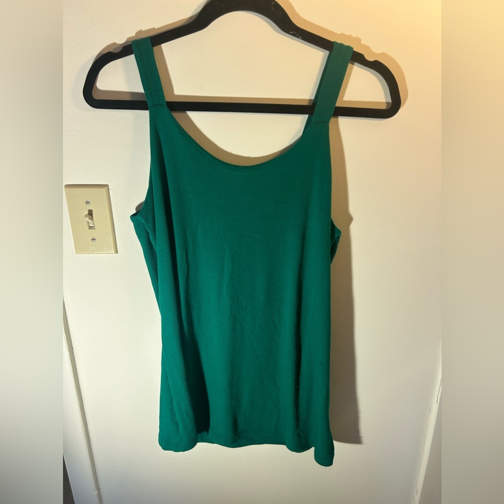 Emerald green tank top